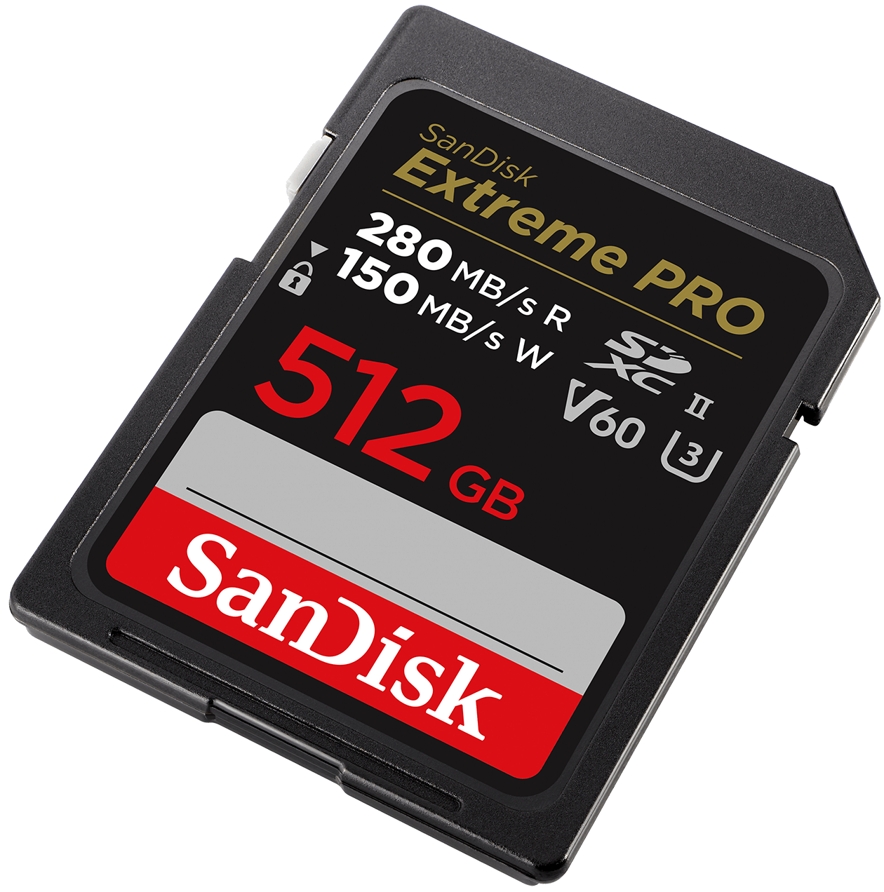 Tarjeta de Memoria SDXC SanDisk Extreme Pro, 512Gb, Clase 10 / UHS-2 U3 SDSDXEP-512G-GN4IN