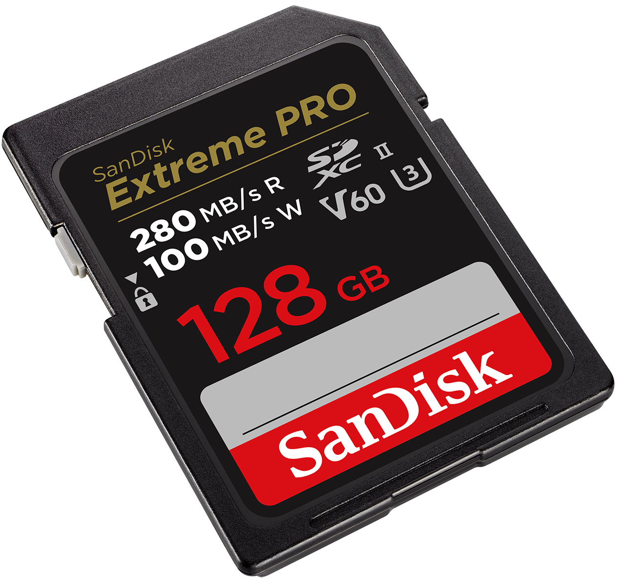 Tarjeta de Memoria SDXC SanDisk Extreme Pro, 128Gb, Clase 10 / UHS-2 U3 SDSDXEP-128G-GN4IN