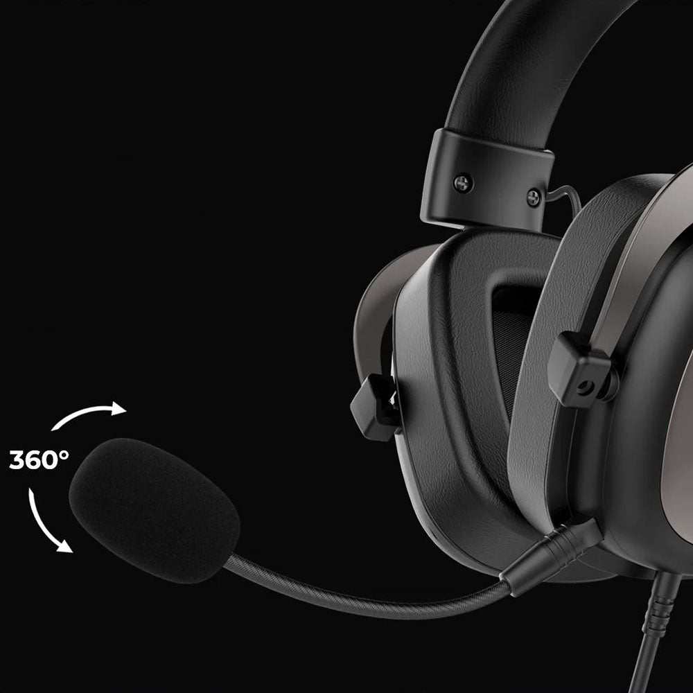 Auriculares Gaming 3.5mm HAVIT H2002D, 2m, Rojos