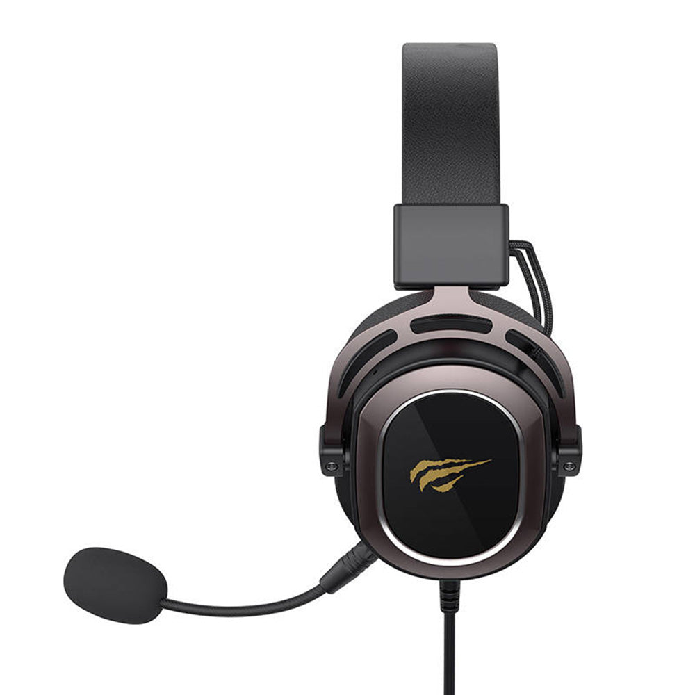 Auriculares Gaming 3.5mm HAVIT H2008d, 2m, Negros Rojos