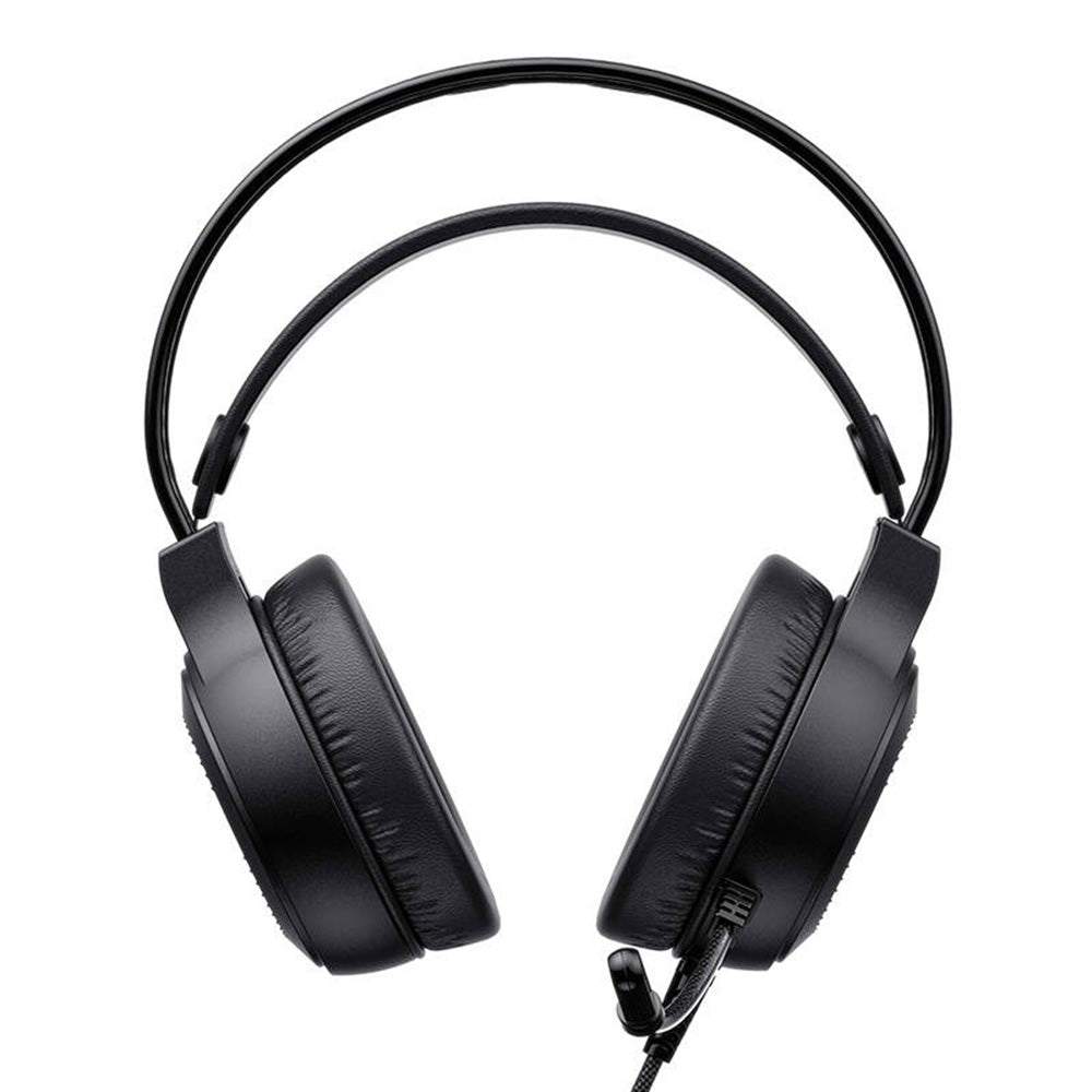 Auriculares Gaming 3.5mm HAVIT H2040d, RGB, 2.1m, Negros