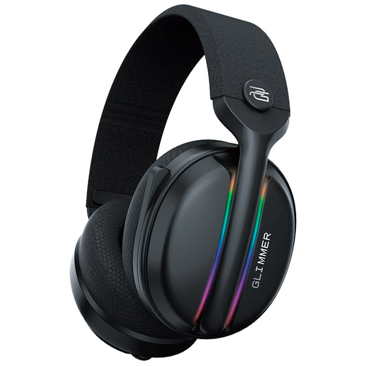 Auriculares Gaming Inalámbricos Proove Glimmer, RGB, BT / Wi-Fi / Cableado, Negro Púrpura WHGL00022016