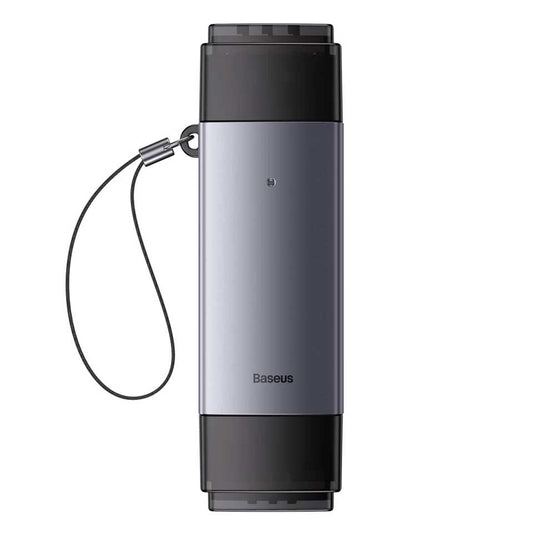 Lector de tarjetas USB / USB-C Baseus Lite, SD - microSD, Gris WKQX060113