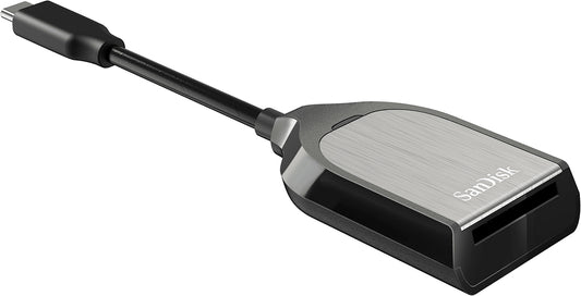 Lector de tarjetas SanDisk Extreme PRO USB-C, SD, gris SDDR-409-G46