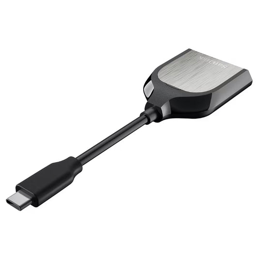 Lector de tarjetas SanDisk Extreme PRO USB-C, SD, gris SDDR-409-G46