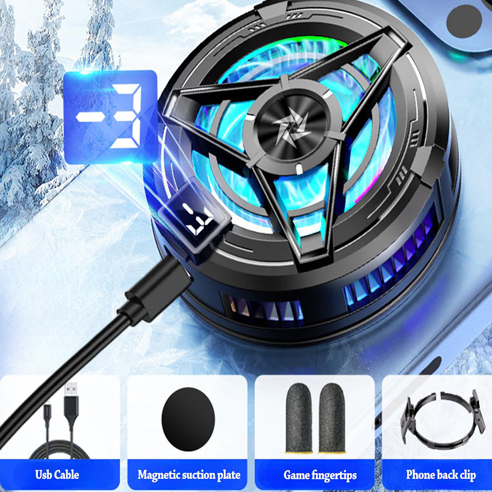 Cooler Gaming para Teléfono Techsuit SL17, Negro