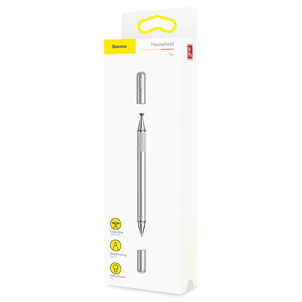 Touch Pen Baseus 2en1, Plateado ACPCL-0S