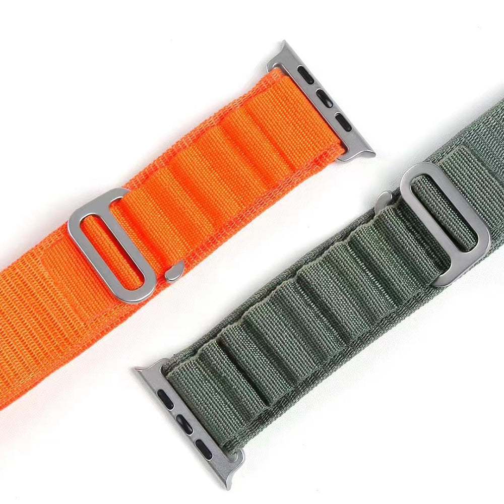 Correa para hombres Techsuit W037 para Apple Watch 42mm / 41mm / 40mm / 38mm Series, Naranja