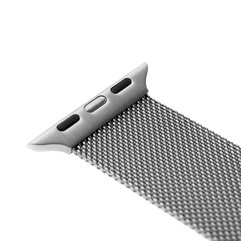 Correa Fixed Mesh para Apple Watch 42mm / 41mm / 40mm / 38mm Series, Plateada