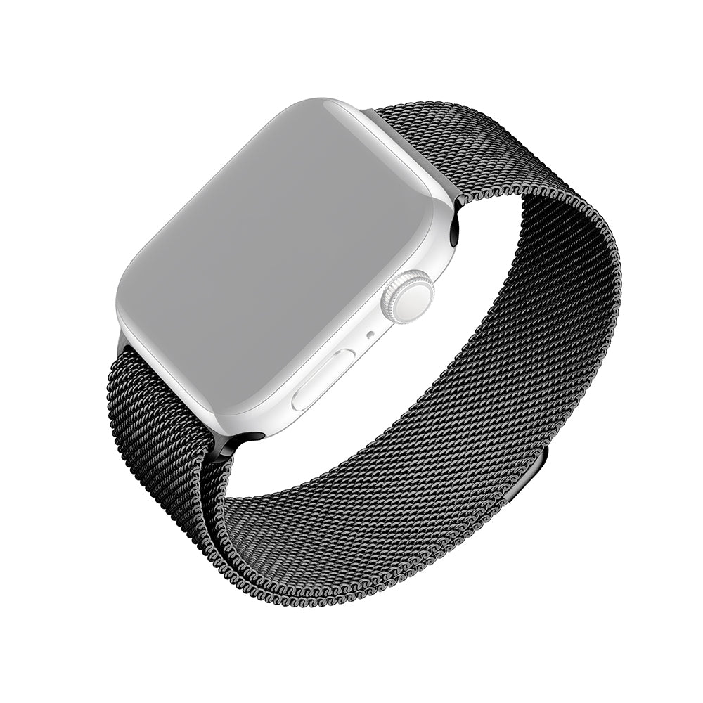 Correa Fixed Mesh para Apple Watch 49mm / 46mm / 45mm / 44mm / 42mm Series, Negra
