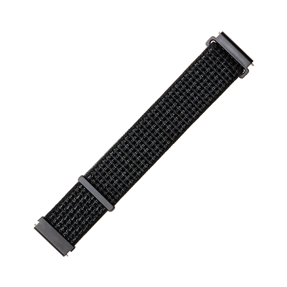 Correa Fixed Nylon para Huawei Watch / Xiaomi Watch Series, 22mm, Negra Mate