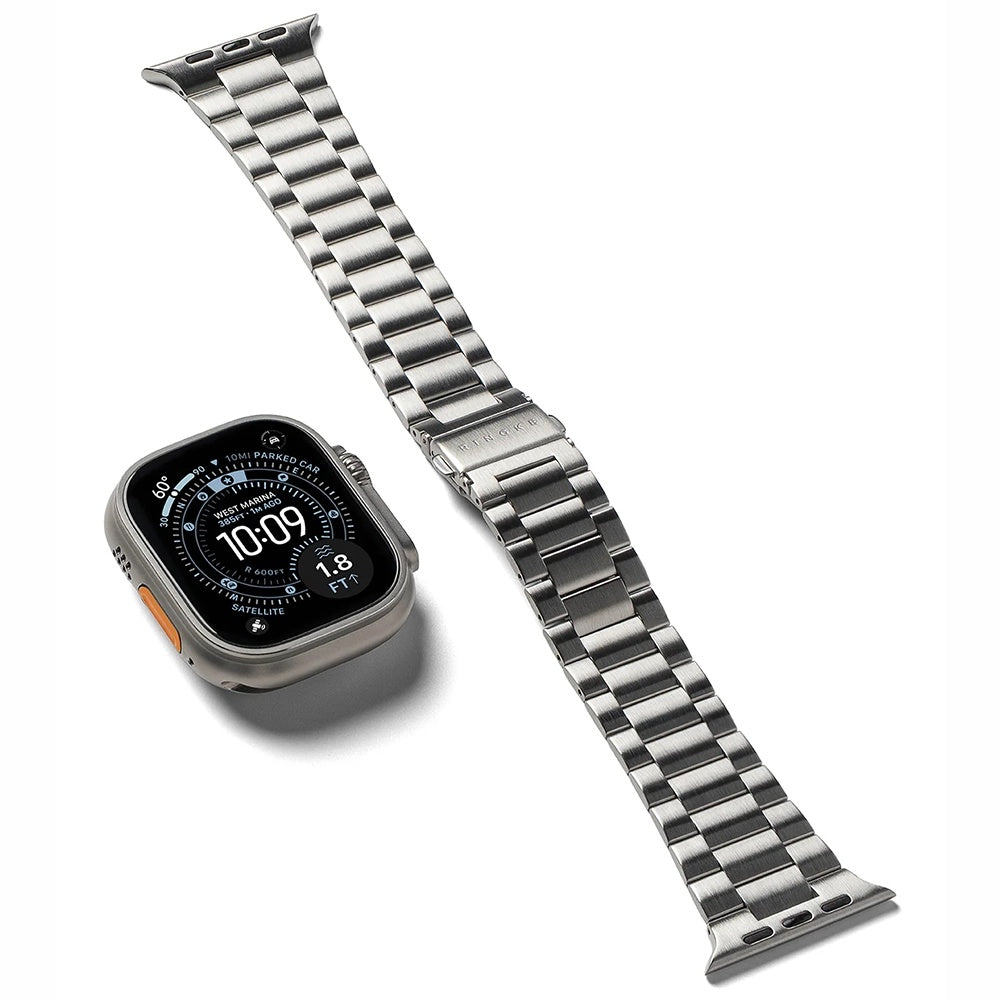 Correa Ringke Metal One Air para Apple Watch 49mm / 46mm / 45mm / 44mm Series, Plateada