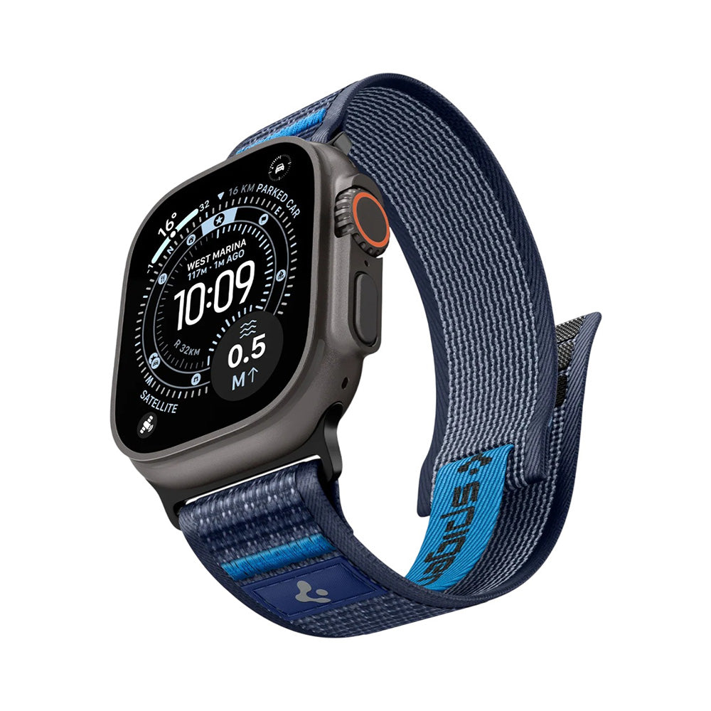 Correa Spigen Athlex Air 2 para Apple Watch 49mm / 46mm / 45mm / 44mm Series, Azul Marino AMP10608