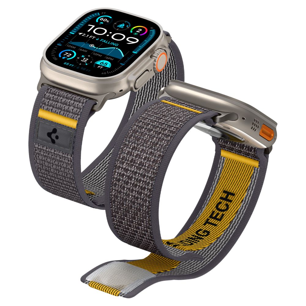 Correa Spigen Athlex Air para Apple Watch 49mm / 46mm / 45mm / 44mm Series, Gris