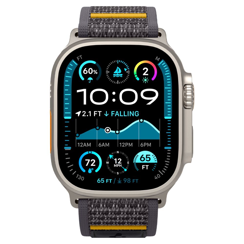 Correa Spigen Athlex Air para Apple Watch 49mm / 46mm / 45mm / 44mm Series, Gris