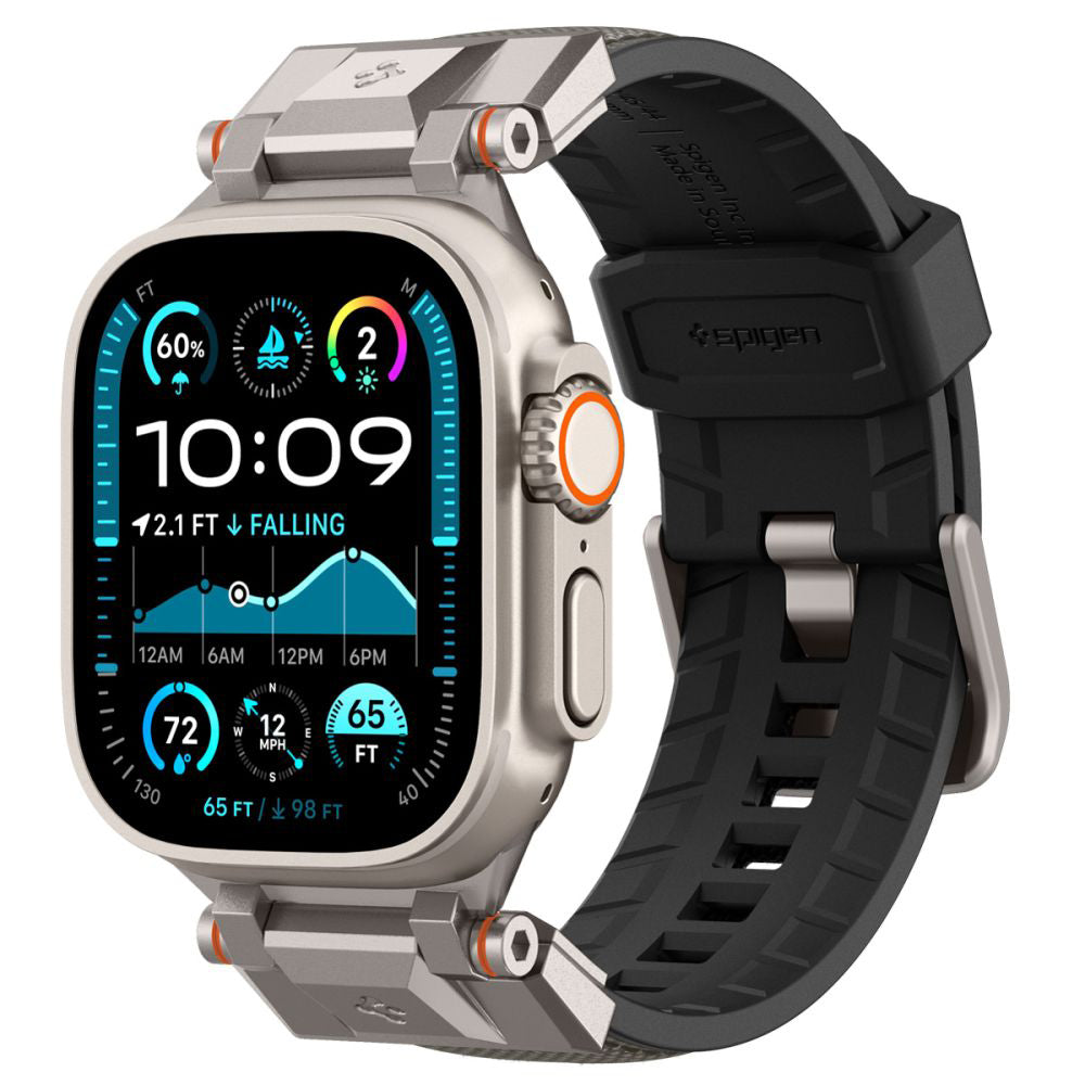 Correa Spigen DuraPro Armor para Apple Watch 49mm / 46mm / 45mm / 44mm / 42mm Series, Gris