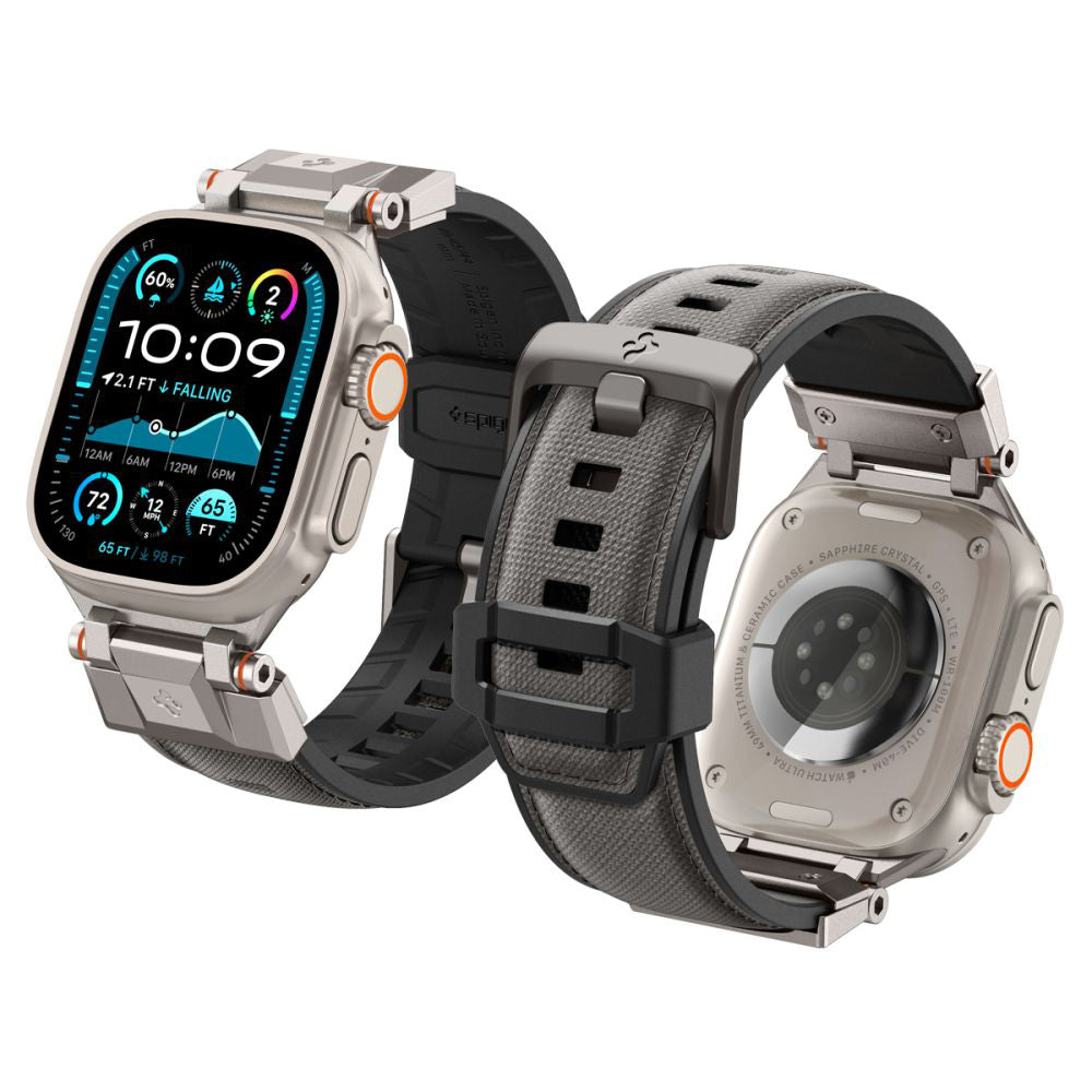 Correa Spigen DuraPro Armor para Apple Watch 49mm / 46mm / 45mm / 44mm / 42mm Series, Gris