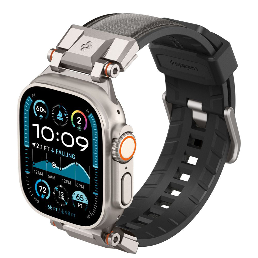 Correa Spigen DuraPro Armor para Apple Watch 49mm / 46mm / 45mm / 44mm / 42mm Series, Gris