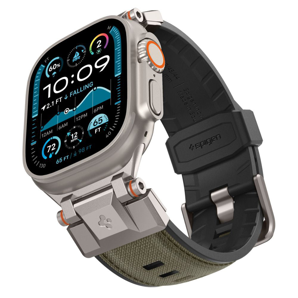 Correa Spigen DuraPro Armor para Apple Watch 49mm / 46mm / 45mm / 44mm / 42mm Series, Verde AMP09102