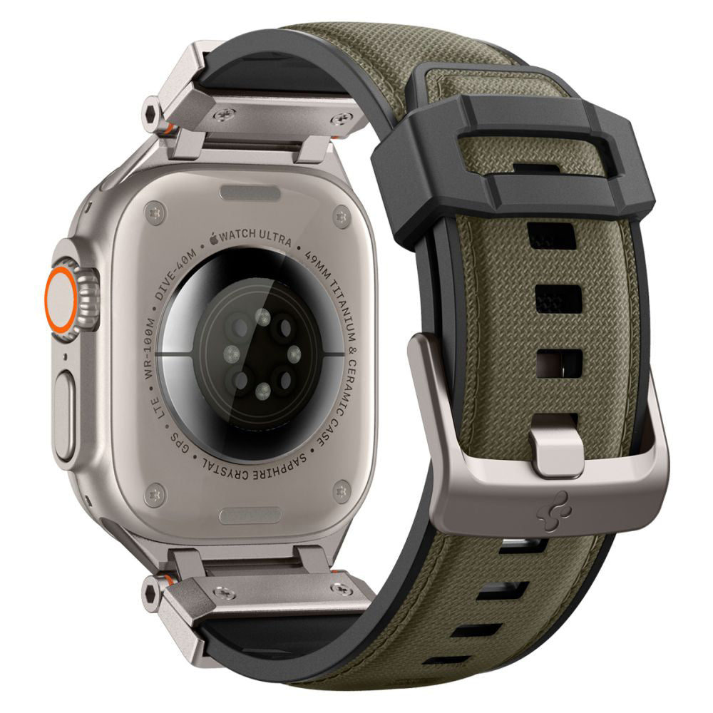 Correa Spigen DuraPro Armor para Apple Watch 49mm / 46mm / 45mm / 44mm / 42mm Series, Verde AMP09102