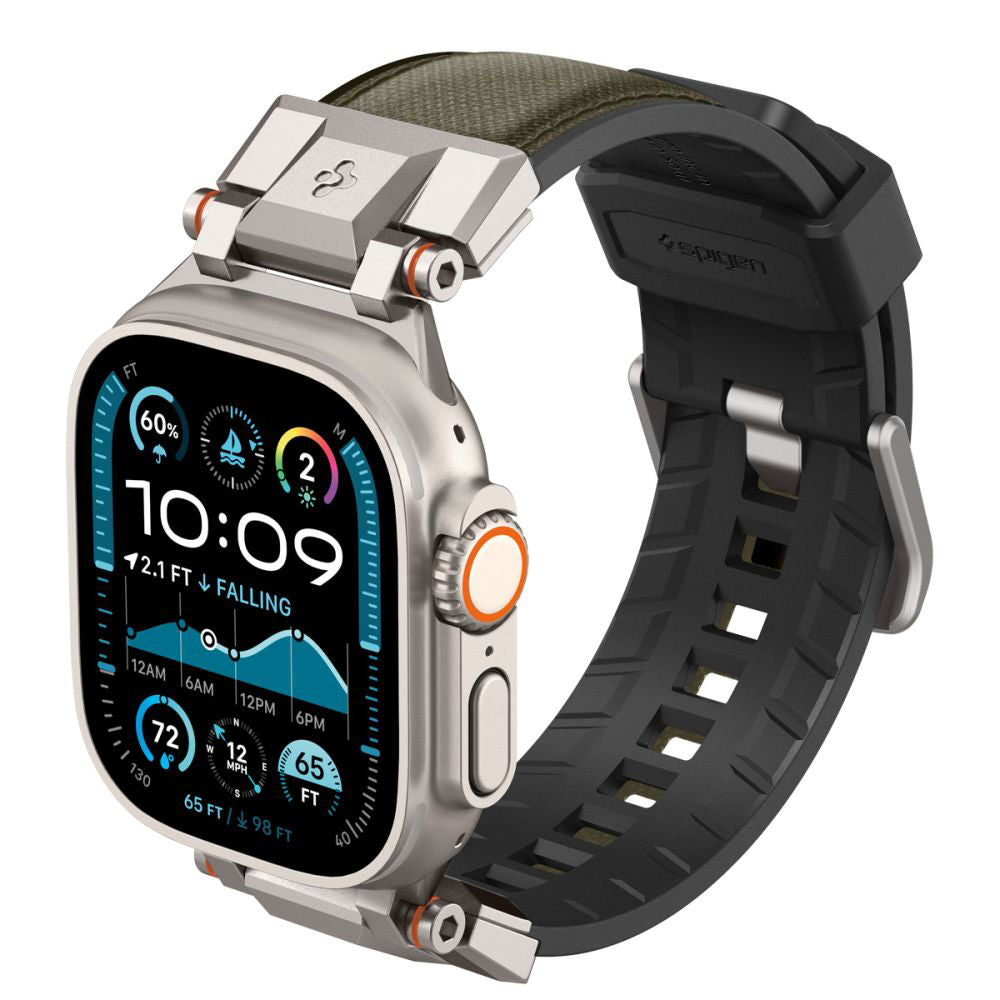 Correa Spigen DuraPro Armor para Apple Watch 49mm / 46mm / 45mm / 44mm / 42mm Series, Verde AMP09102