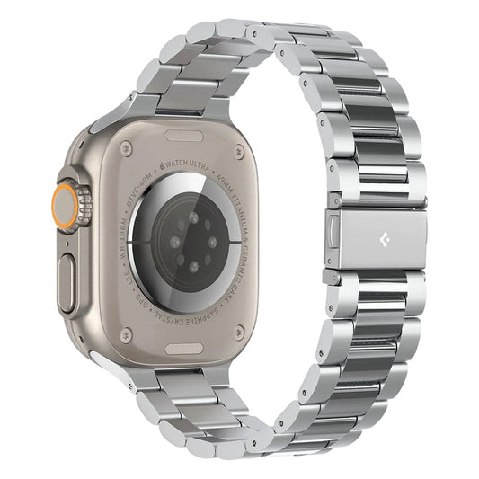 Correa Spigen Modern Fit 316L para Apple Watch 49mm / 46mm / 45mm / 44mm / 42mm Series, Plateada AMP06356