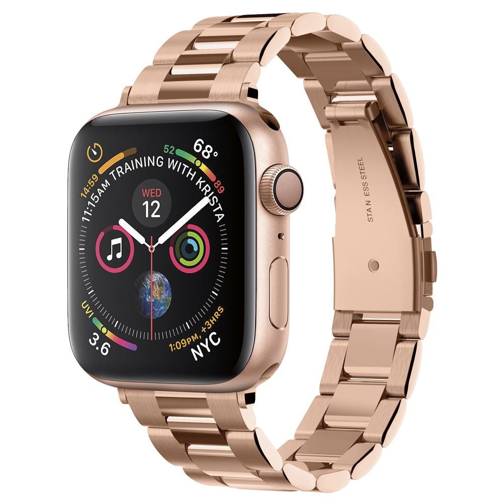 Correa Spigen Modern Fit para Apple Watch 42mm / 41mm / 40mm / 38mm Series, Rosa Dorado 061MP25944