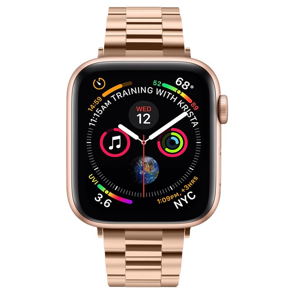 Correa Spigen Modern Fit para Apple Watch 42mm / 41mm / 40mm / 38mm Series, Rosa Dorado 061MP25944