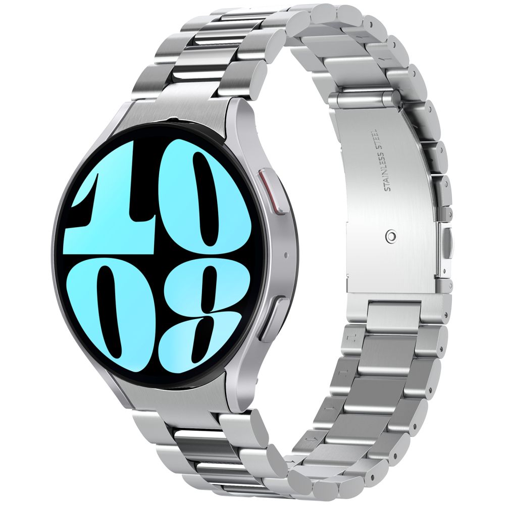 Correa Spigen Modern Fit para Samsung Galaxy Watch6 44mm, Plateada