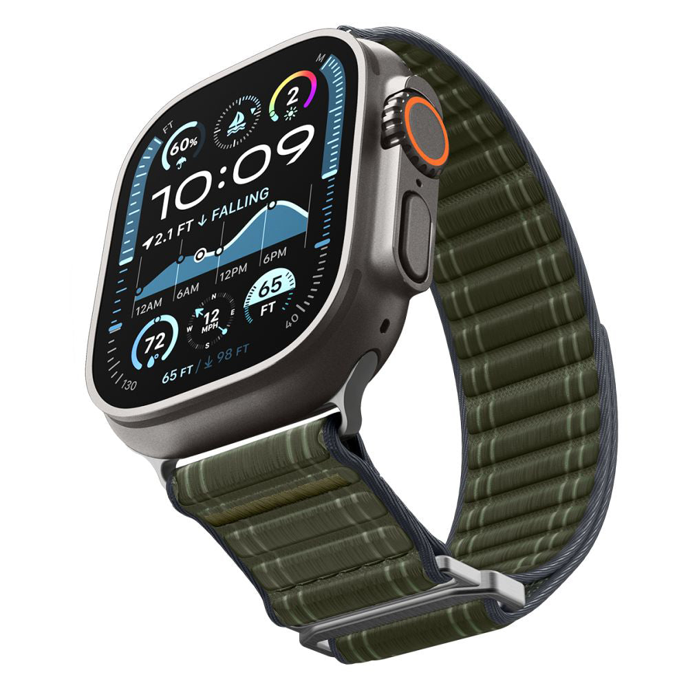 Correa Spigen WBF0 para Apple Watch 49mm / 46mm / 45mm / 44mm Series, Verde AMP10142