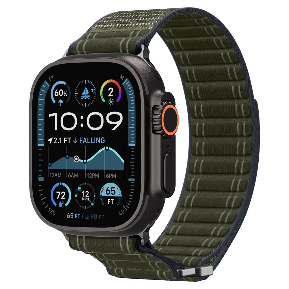Correa Spigen WBF0 para Apple Watch 49mm / 46mm / 45mm / 44mm Series, Verde AMP10142