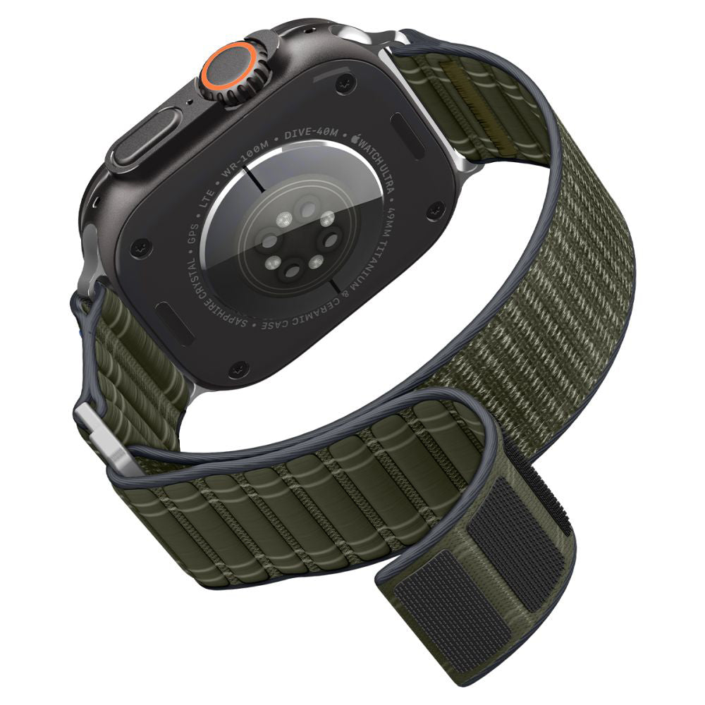 Correa Spigen WBF0 para Apple Watch 49mm / 46mm / 45mm / 44mm Series, Verde AMP10142