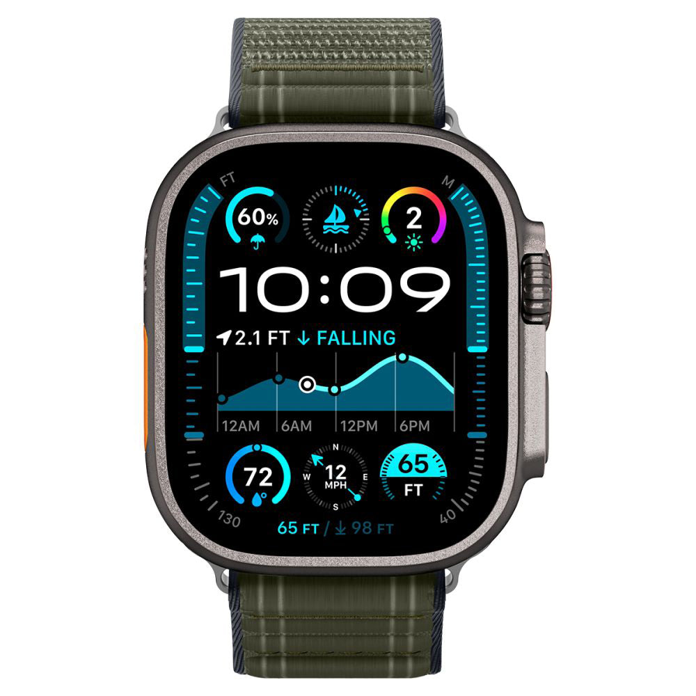 Correa Spigen WBF0 para Apple Watch 49mm / 46mm / 45mm / 44mm Series, Verde AMP10142