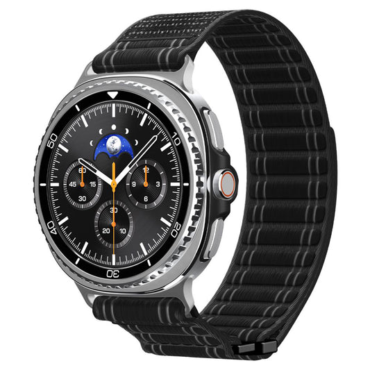 Correa Spigen WBF0 para Samsung Galaxy Watch8 / Watch8 Classic Series, Negra