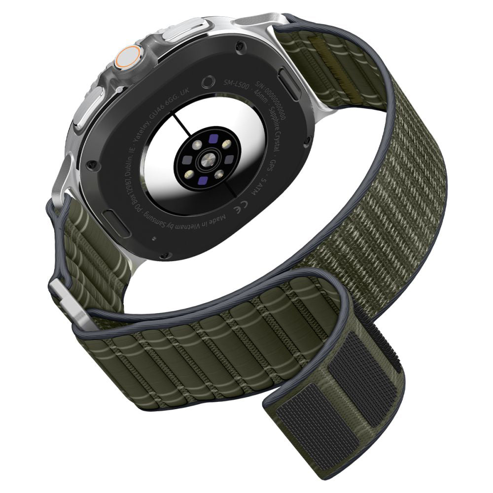 Correa Spigen WBF0 para Samsung Galaxy Watch8 / Watch8 Classic Series, Verde AMP10154