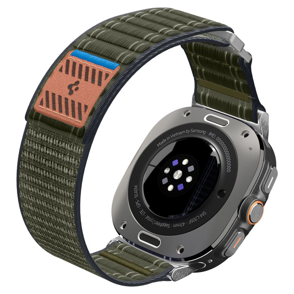 Correa Spigen WBF0 para Samsung Galaxy Watch Ultra, Verde