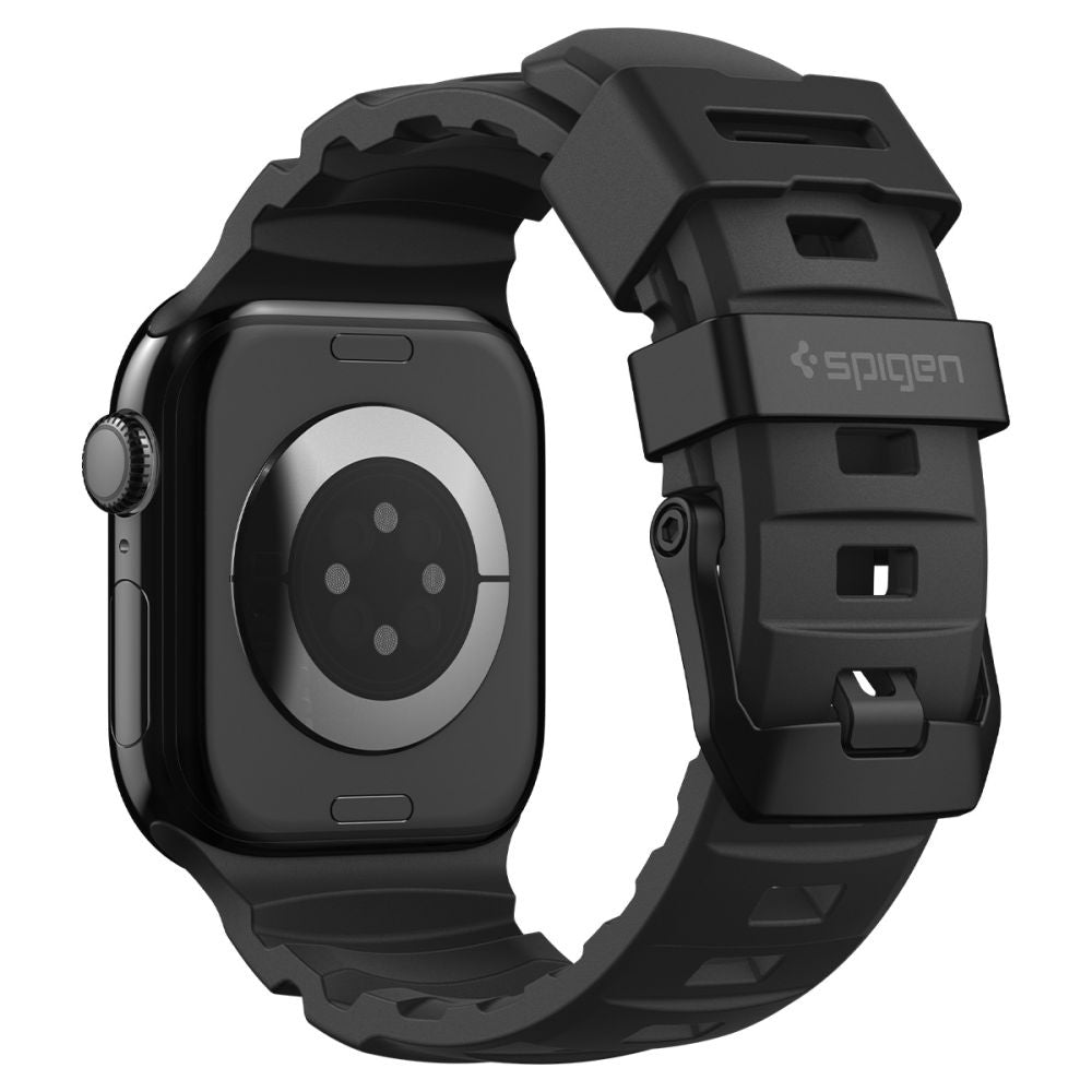 Correa Spigen WBS2 para Apple Watch 49mm / 46mm / 45mm / 44mm Series, Negra AMP10508