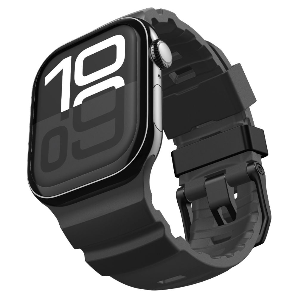 Correa Spigen WBS2 para Apple Watch 49mm / 46mm / 45mm / 44mm Series, Negra AMP10508