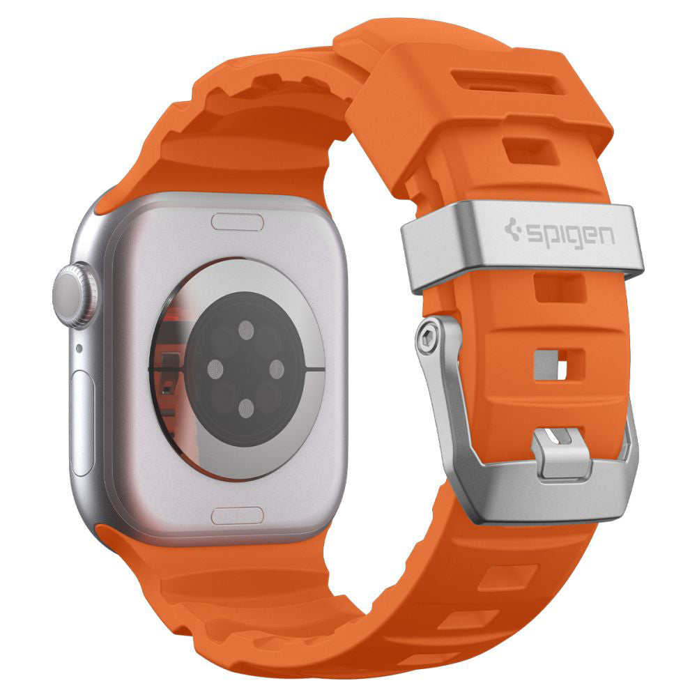 Correa Spigen WBS2 para Apple Watch 49mm / 46mm / 45mm / 44mm Series, Naranja AMP10509