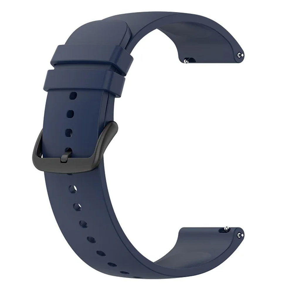 Correa Techsuit W001 para Samsung Galaxy Watch / Huawei Watch Series, 20mm, Azul Oscuro
