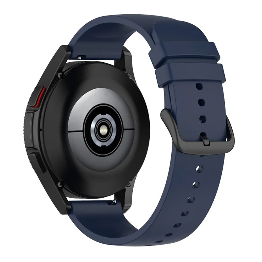 Correa Techsuit W001 para Samsung Galaxy Watch / Huawei Watch Series, 20mm, Azul Oscuro