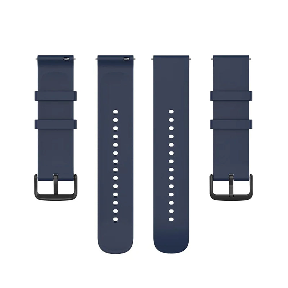 Correa Techsuit W001 para Samsung Galaxy Watch / Huawei Watch Series, 20mm, Azul Oscuro