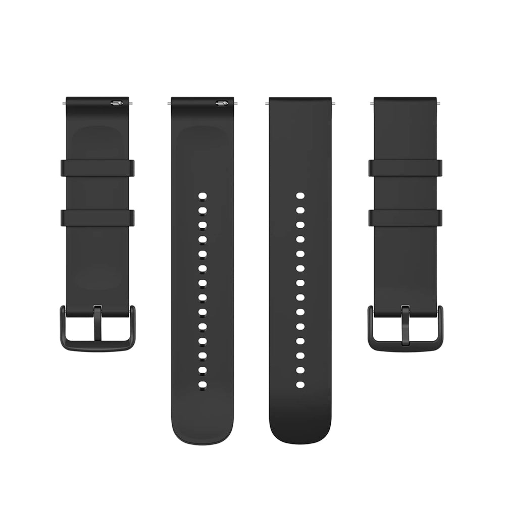 Correa Techsuit W001 para Samsung Galaxy Watch / Huawei Watch Series, 20mm, Negra.