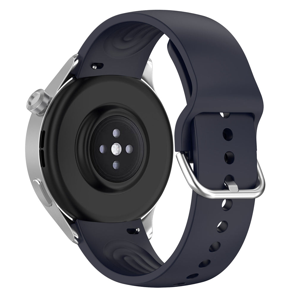Correa Techsuit W003 para Huawei Watch / Xiaomi Watch Series, 22mm, Azul Marino