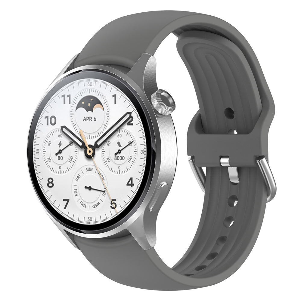 Correa Techsuit W003 para Huawei Watch / Xiaomi Watch Series, 22mm, Gris