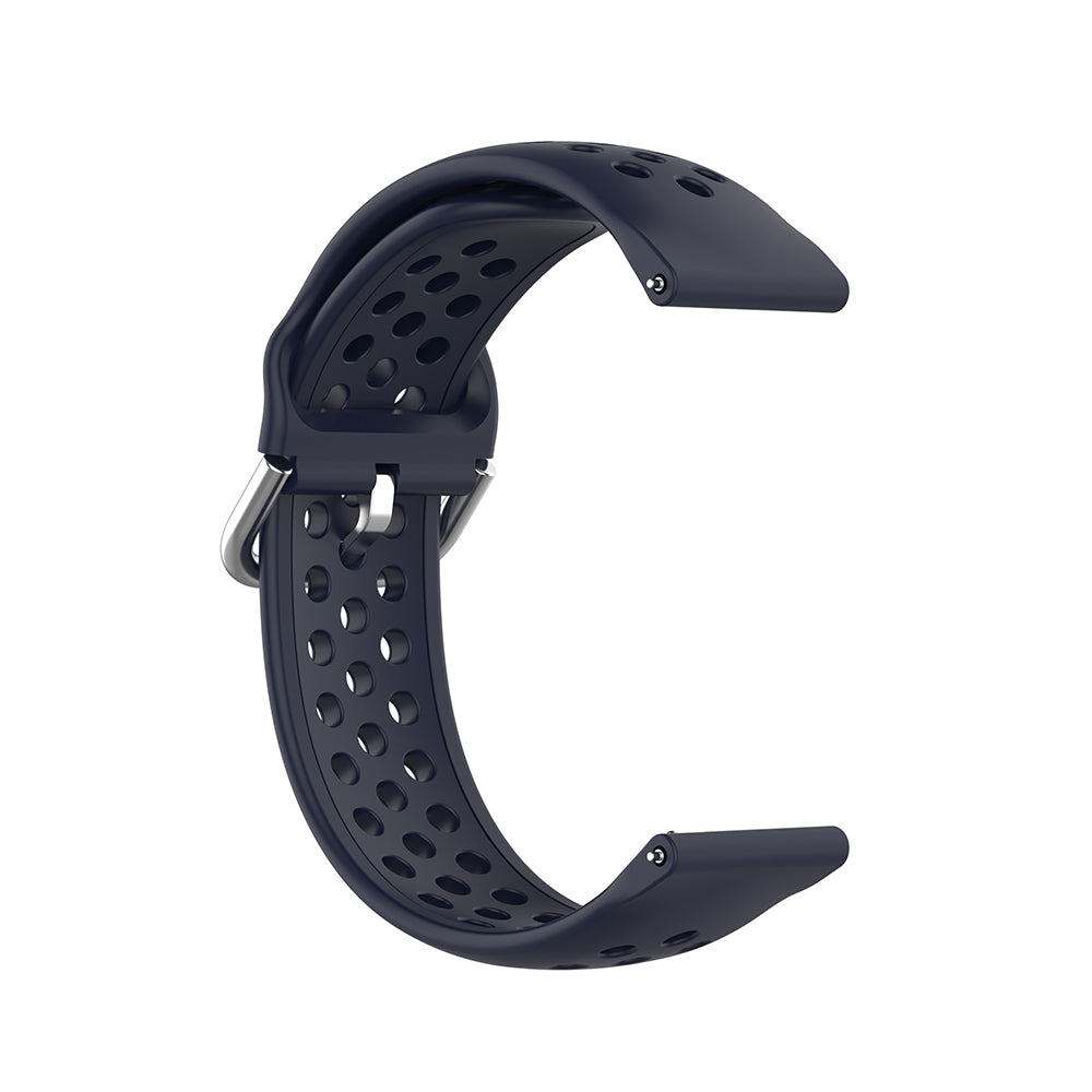 Correa Techsuit W004 para Samsung Galaxy Watch / Huawei Watch Series, 22mm, Azul Oscuro