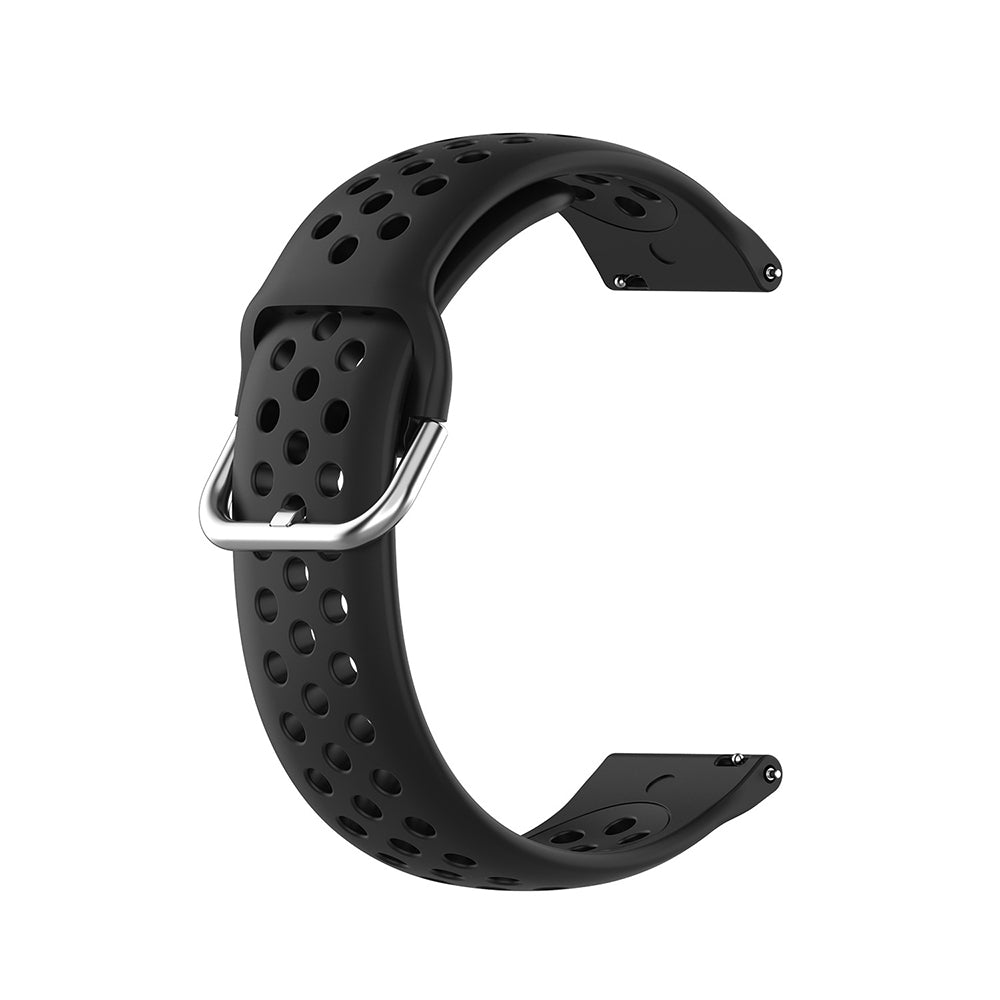 Correa Techsuit W004 para Samsung Galaxy Watch / Huawei Watch Series, 22mm, Negra
