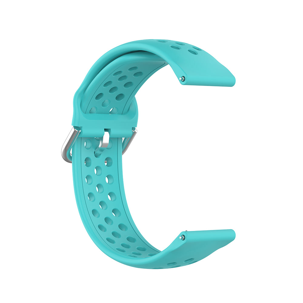 Correa Techsuit W004 para Samsung Galaxy Watch / Huawei Watch Series, 22mm, Turquesa