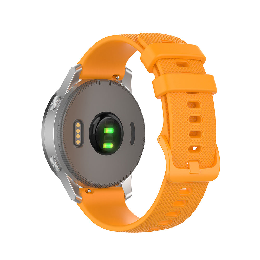 Correa Techsuit W006 para Huawei Watch / Garmin Watch Series, 18mm, Naranja