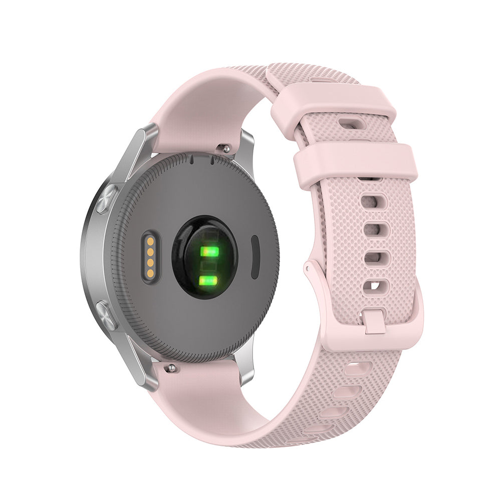 Correa Techsuit W006 para Huawei Watch / Garmin Watch Series, 18mm, Rosa.